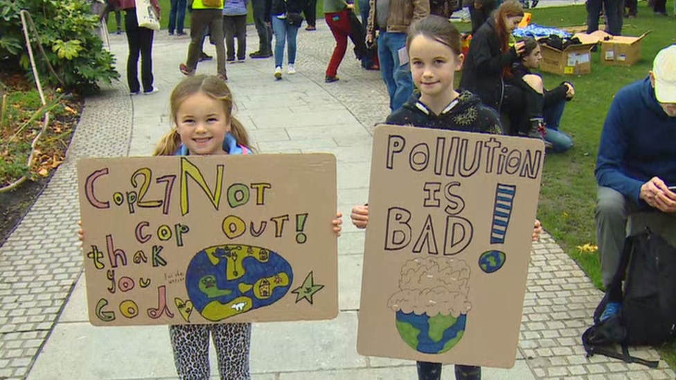 Old and young campaigners showed up in Edinburgh today