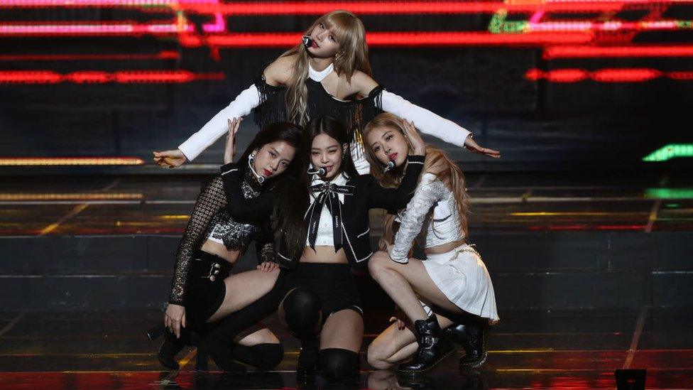 Blackpink on stage