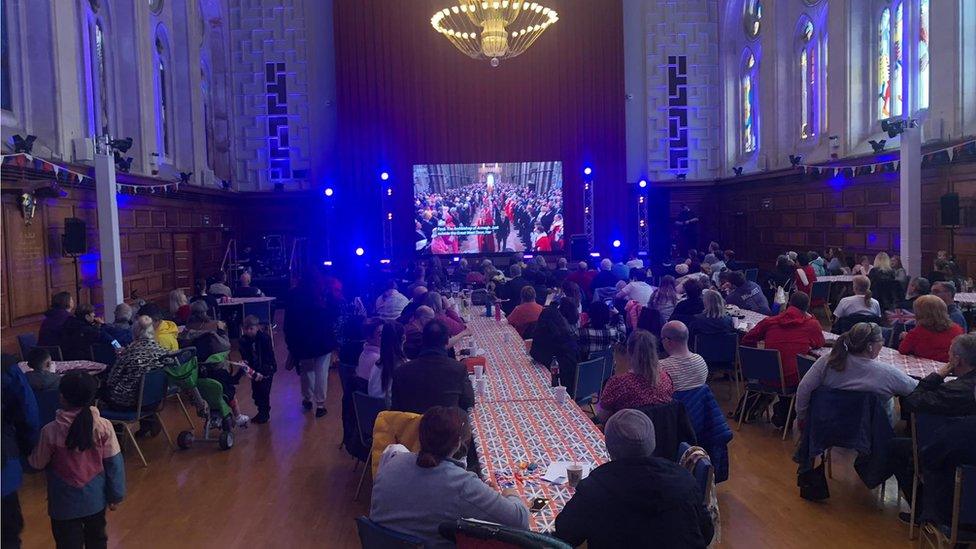 Screening of the Coronation in Plymouth