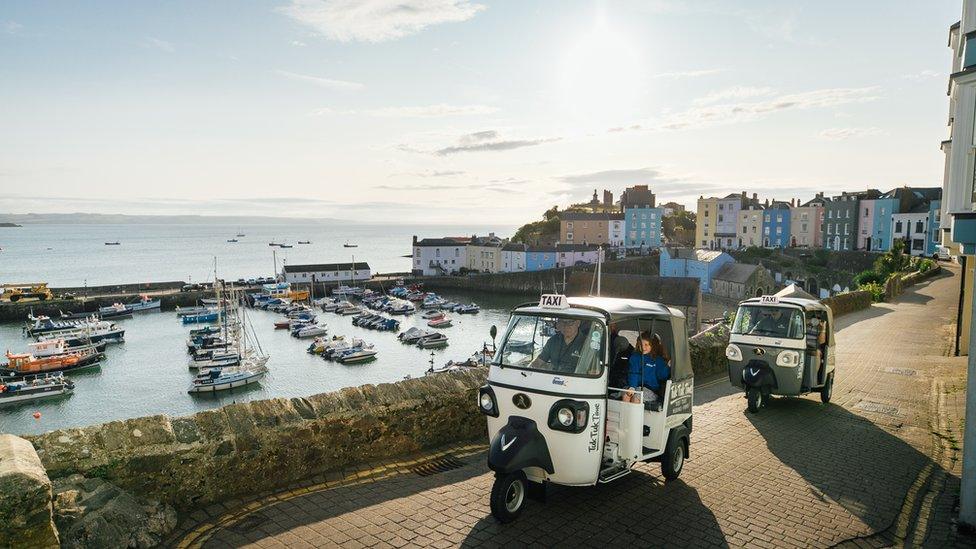 Tuk Tuk in Tenby