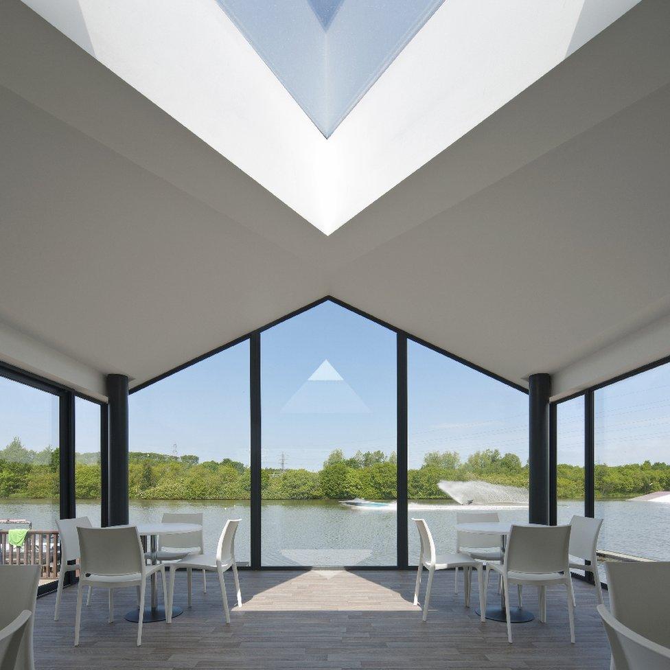 Scottish National Waterski Centre, Dunfermline - "This reworking of the original, multi-use, building at the loch-side waterski centre at Townhill Country Park is a bright and expansive space to match skiers"