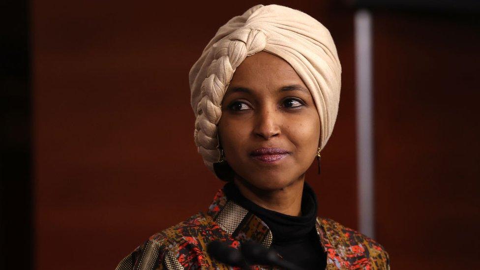 Democratic congresswoman Ilhan Omar