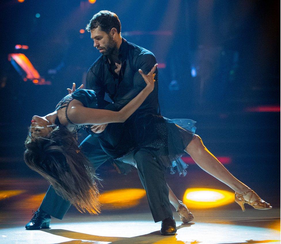 Kelvin Fletcher and Oti Mabuse