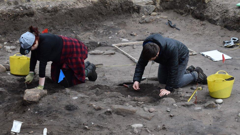 Burghead dig