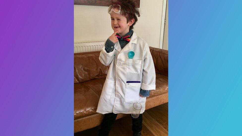 Paddy as a mad scientist