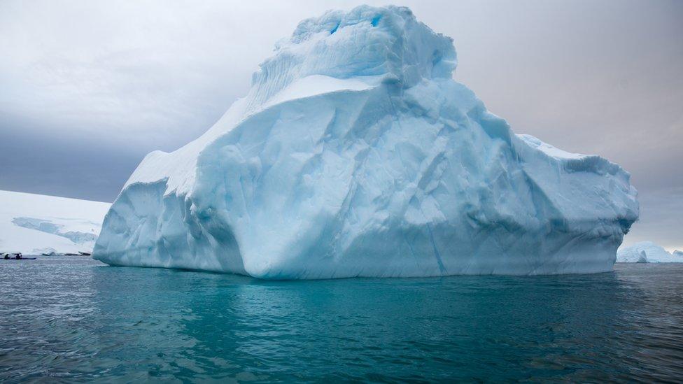 An iceberg