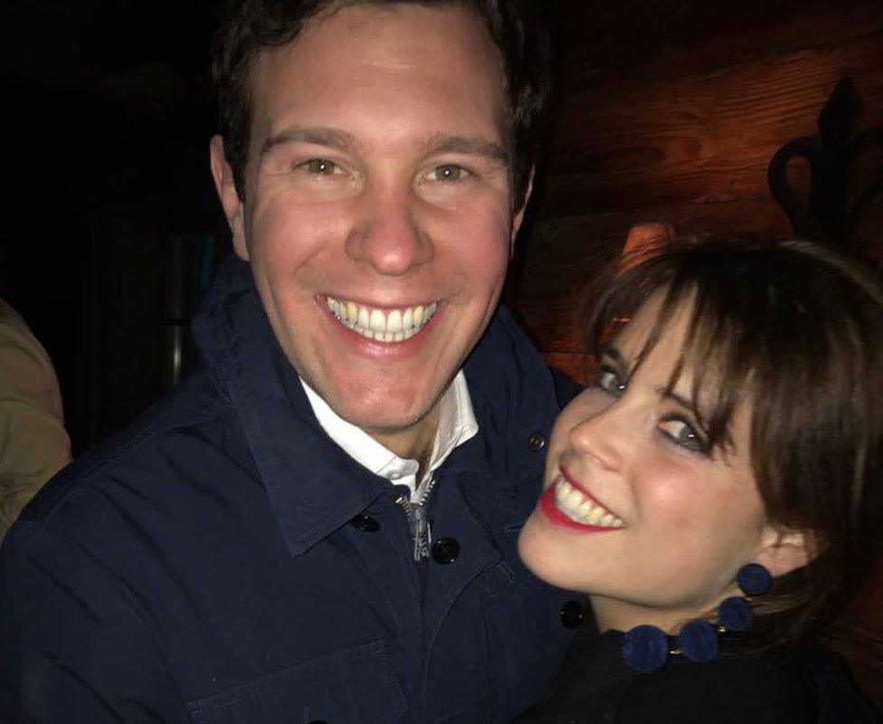 Jack Brooksbank and Princess Eugenie