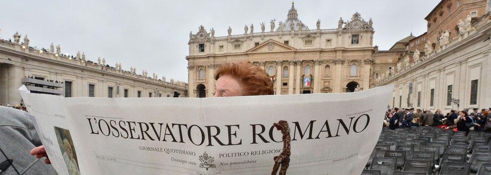 File pic of L'Osservatore Romano