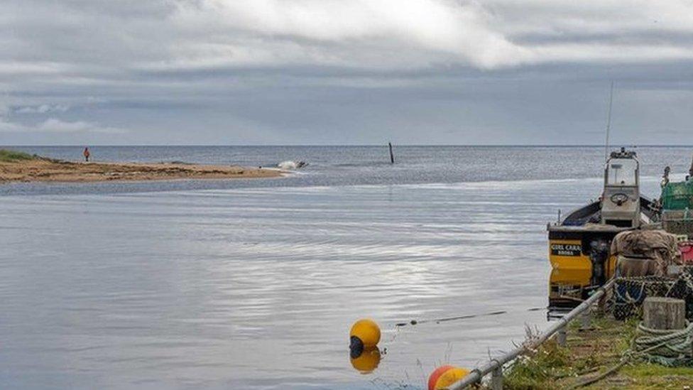 Brora harbour