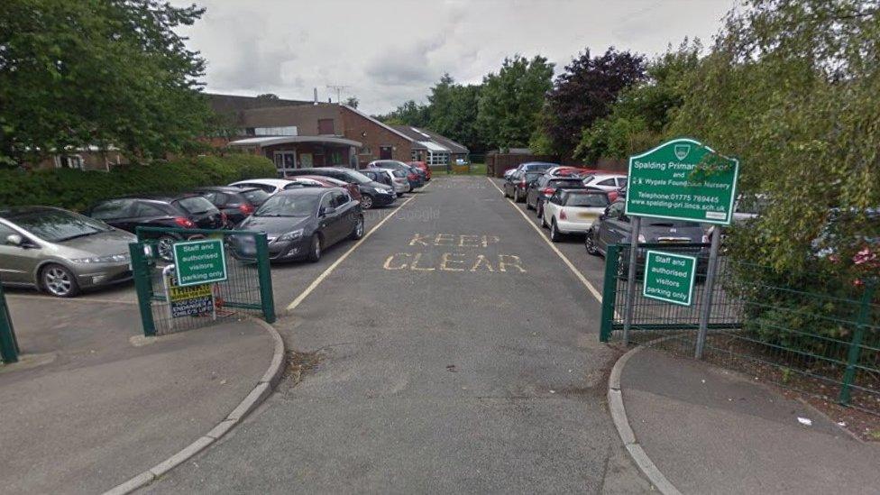 Entrance to Spalding Primary Academy