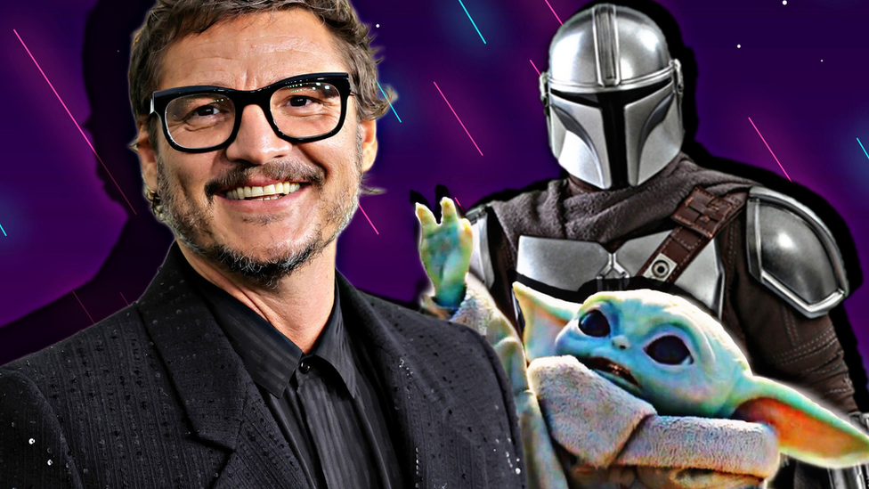 Pedro Pascal, The Madolorian and Baby Yoda.