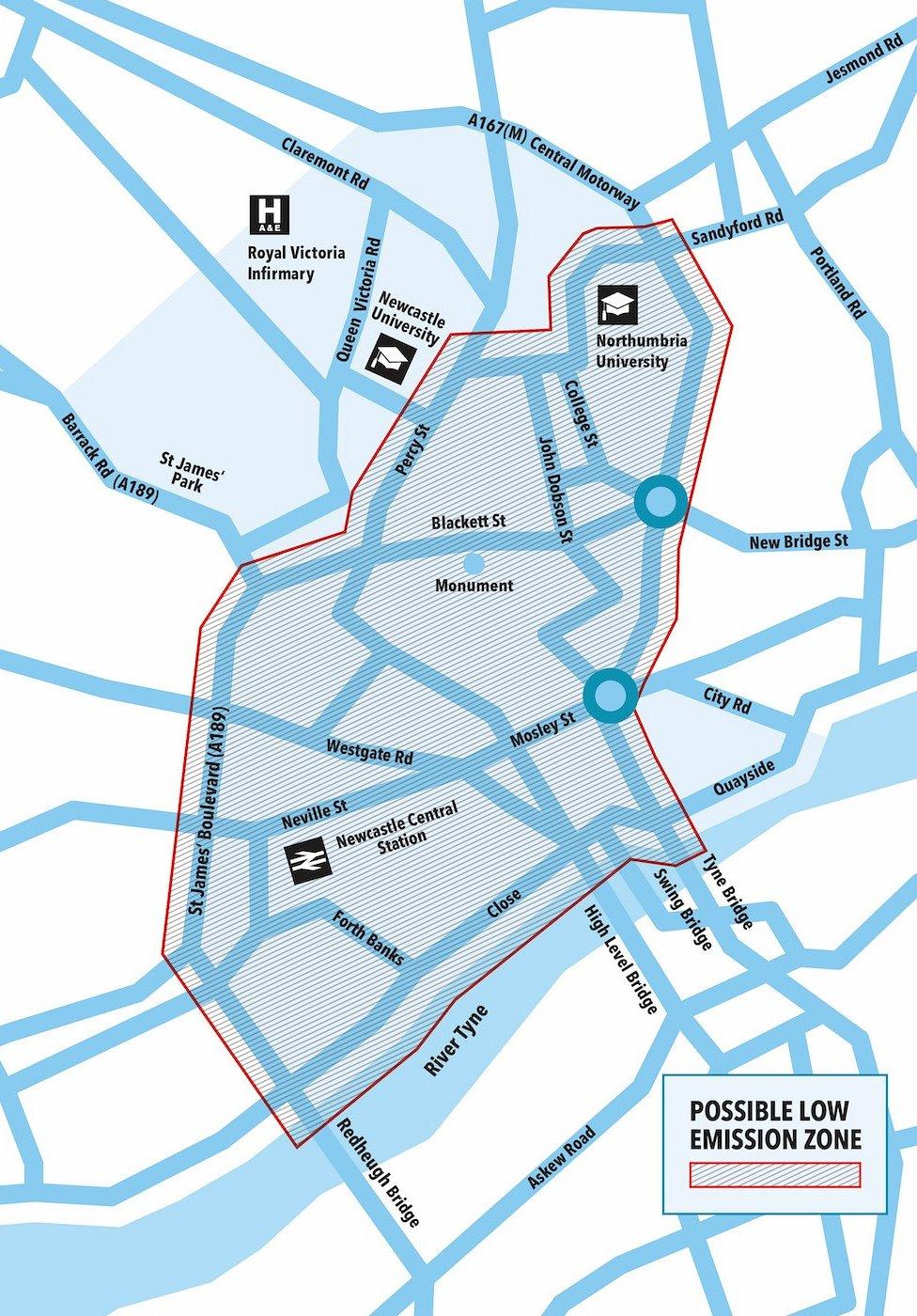 Possible Low Emission Zone