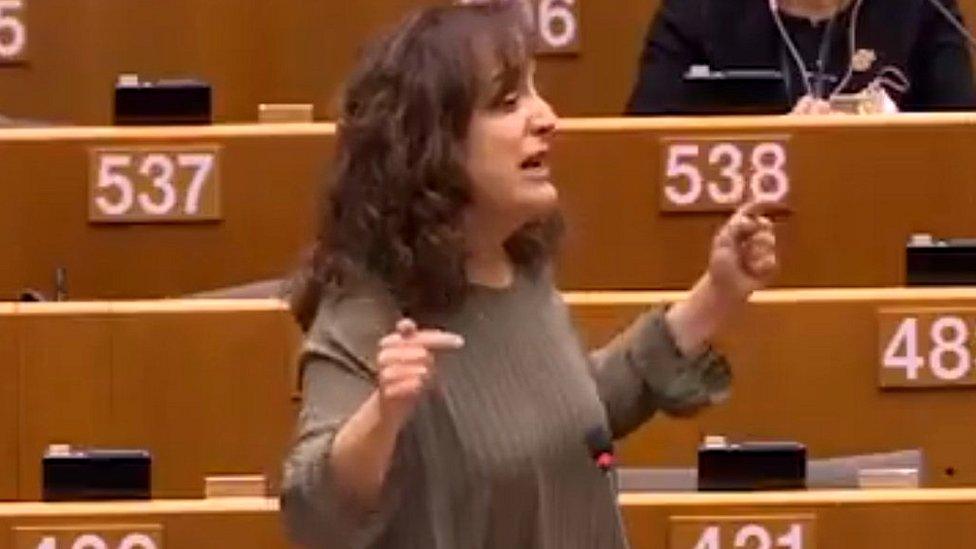 Spanish Socialist MEP Iratxe Garcia-Perez - screenshot