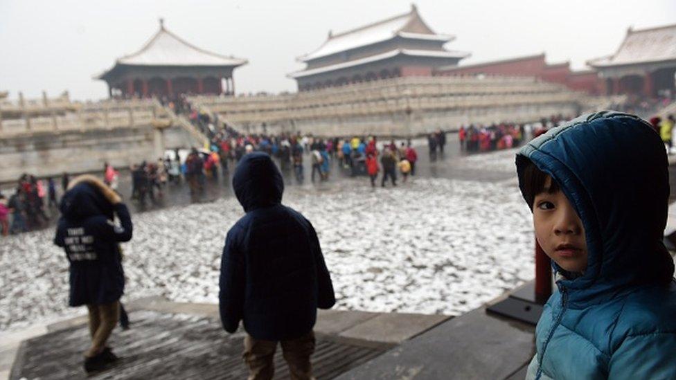 Beijing is one of China's top tourism sites during Spring Festival