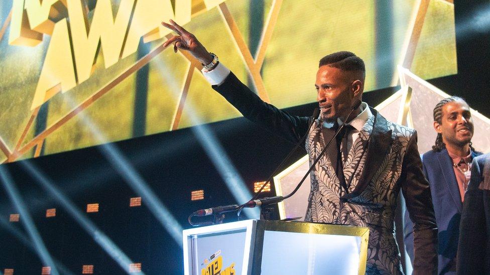 D Double E at the RATED Awards