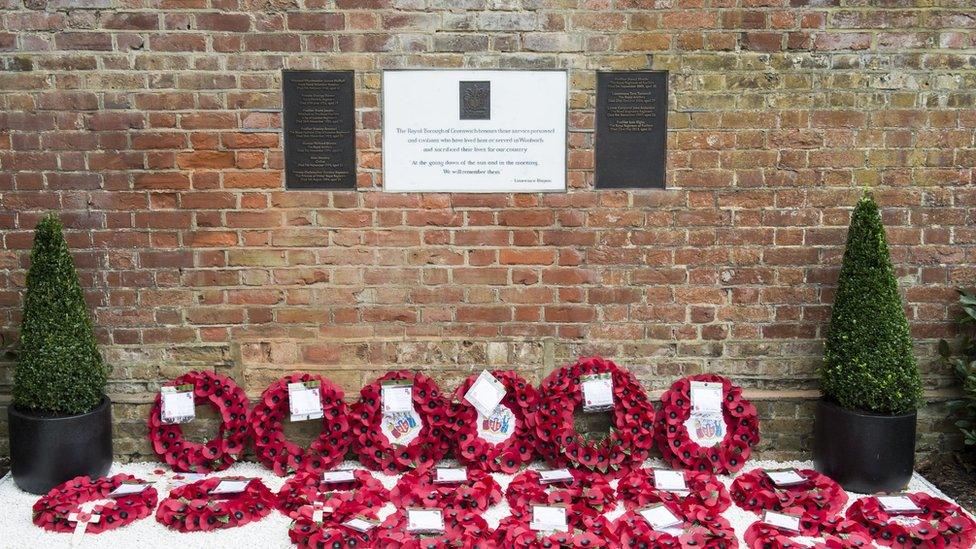 Memorial at Woolwich