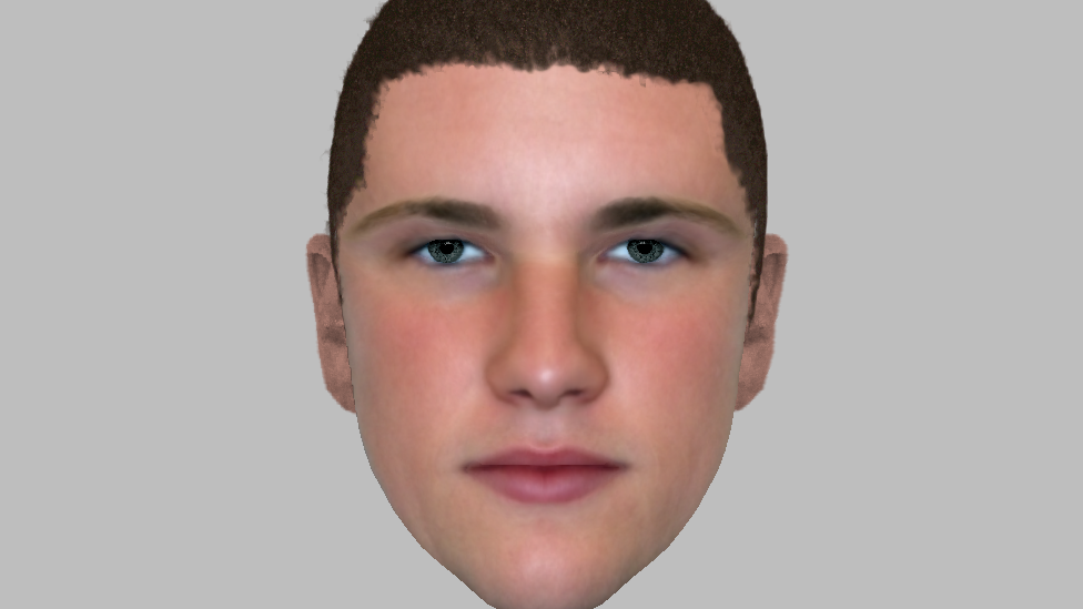 Efit of man who assault girl on the way home from school.