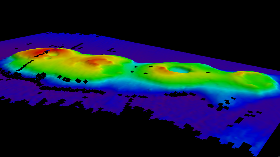 Underwater volcanoes