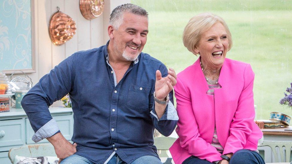 Paul Hollywood and Mary Berry