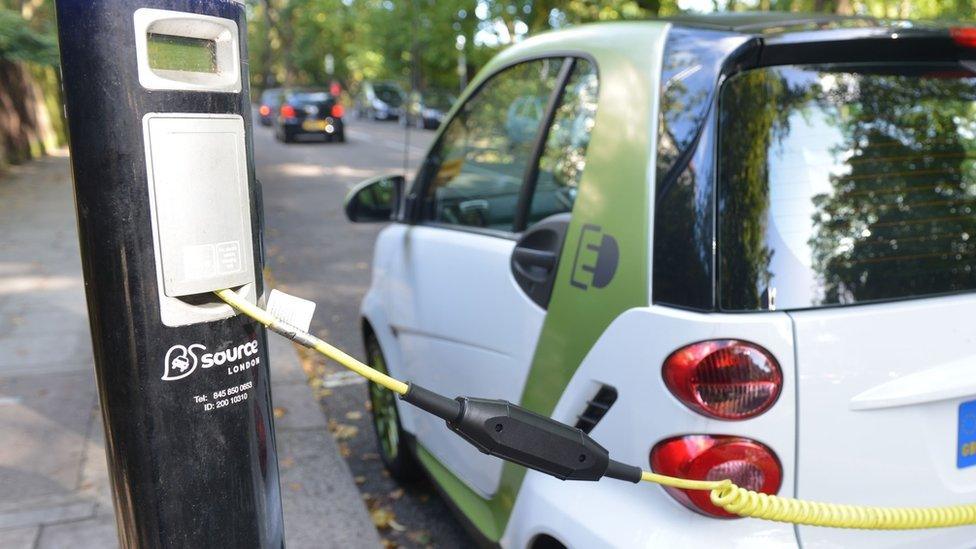 Electric car charging