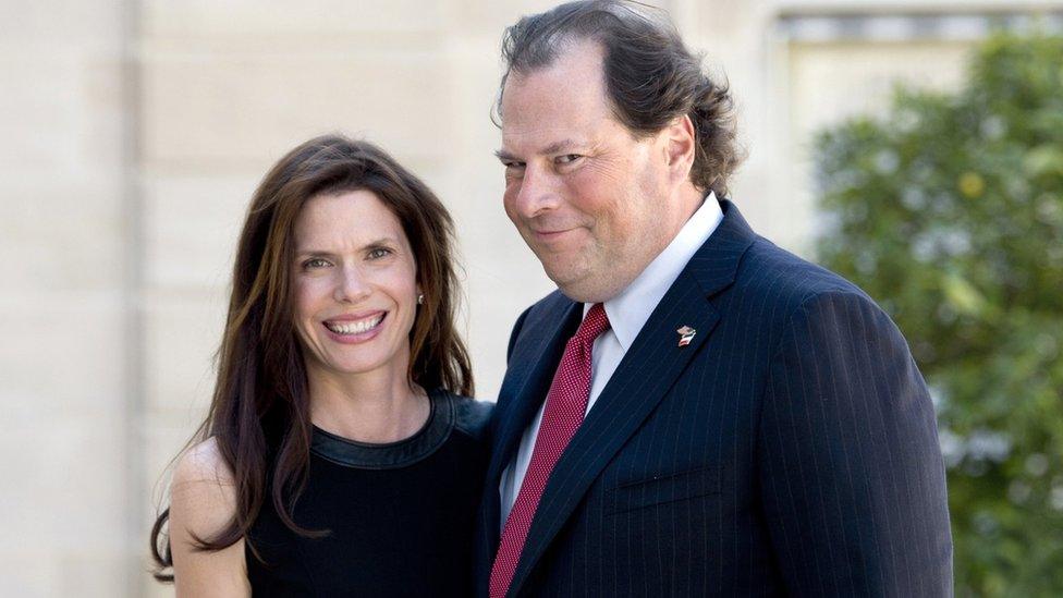 Marc and Lynne Benioff