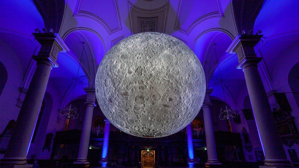 Museum of the Moon Derby Cathedral