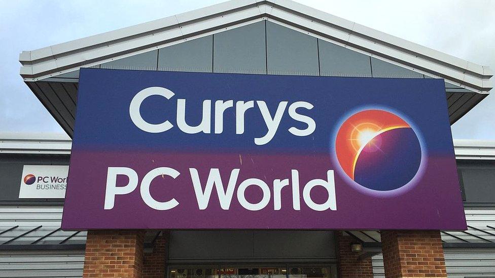 Currys PC World shop front