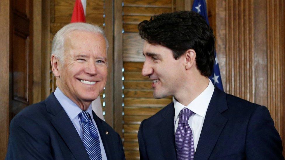 Biden and Trudeau