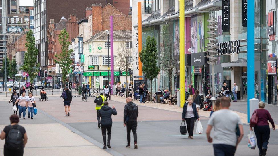 Leicester city centre