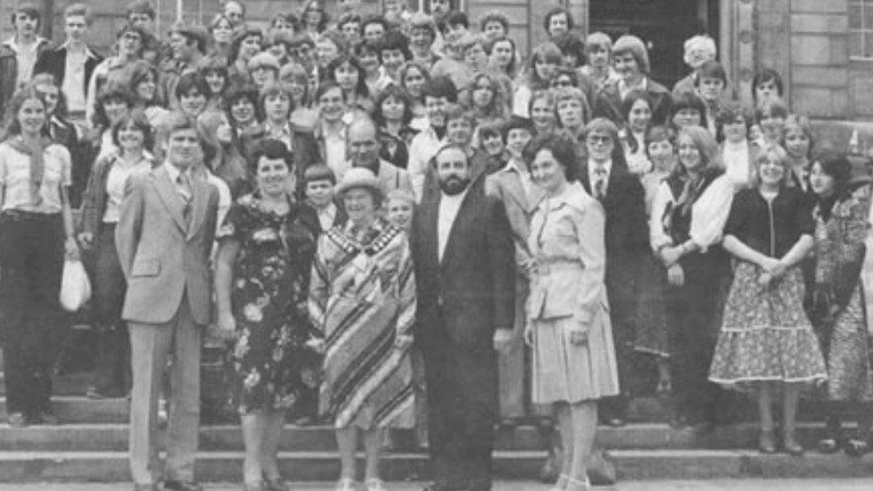 An early youth exchange to Barnsley from the German city in 1971