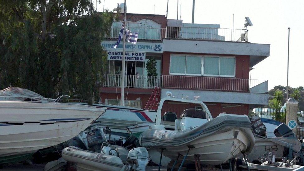 Coastguard and Central Port authorities office, Corfu