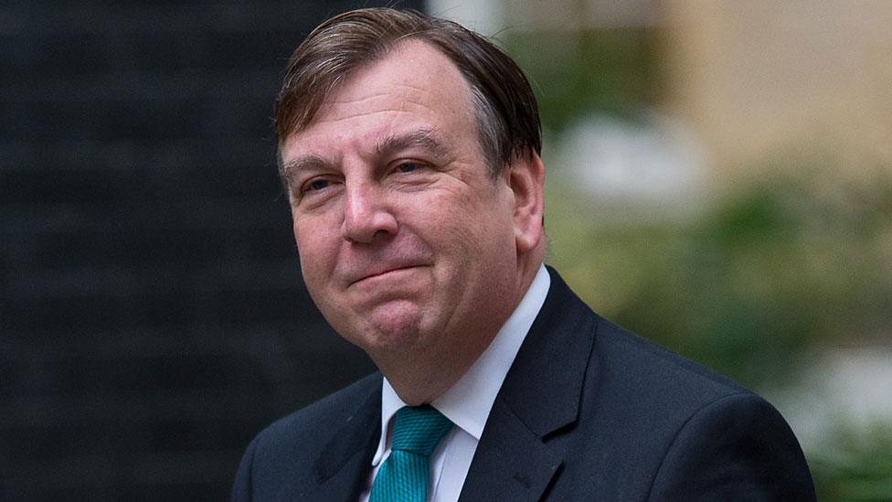 Culture secretary John Whittingdale