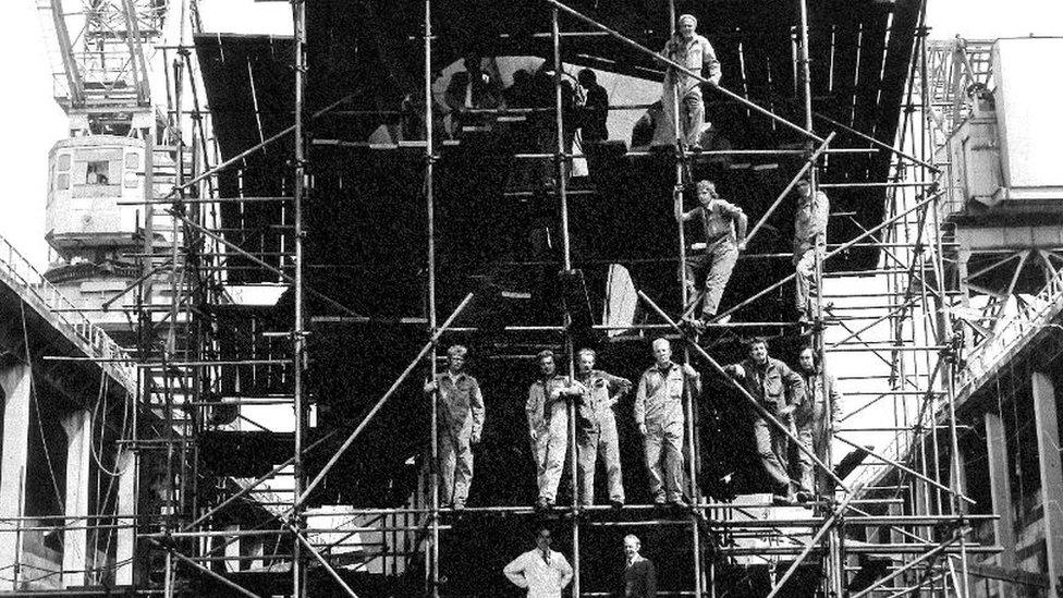 Shipbuilding at Chatham Dockyard