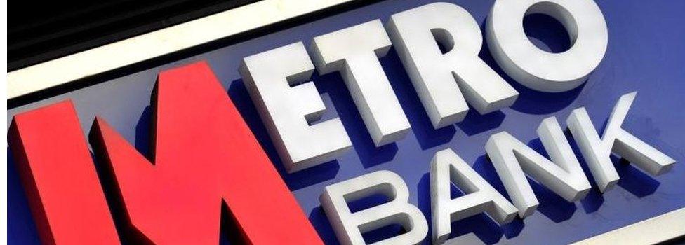 Metro Bank sign