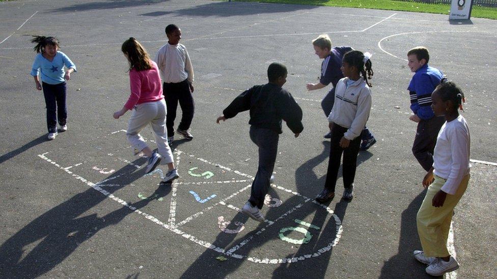 Children in playground