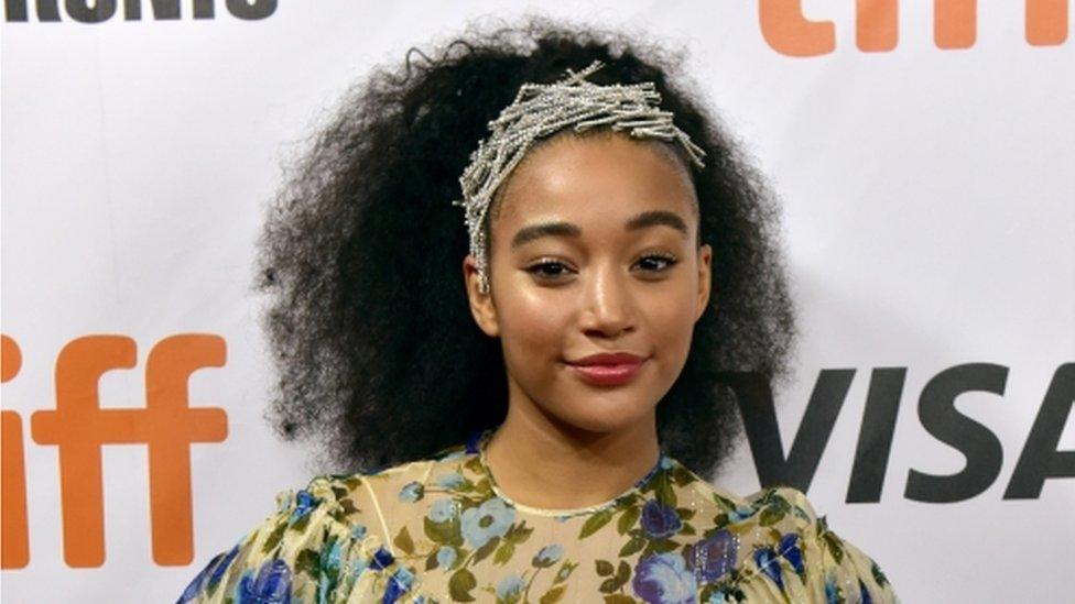 Amandla Stenberg at the Toronto Film Festival, 8 September 2018