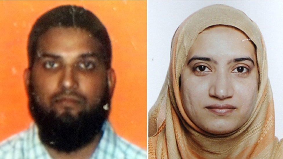 Syed Farook and Tashfeen Malik