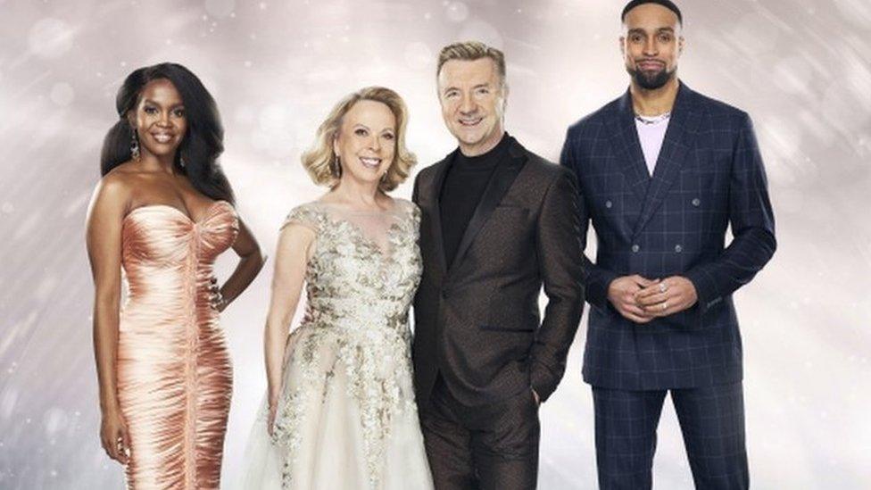 Oti Mabuse, Jayne Torvill, Christopher Dean and Ashley Banjo