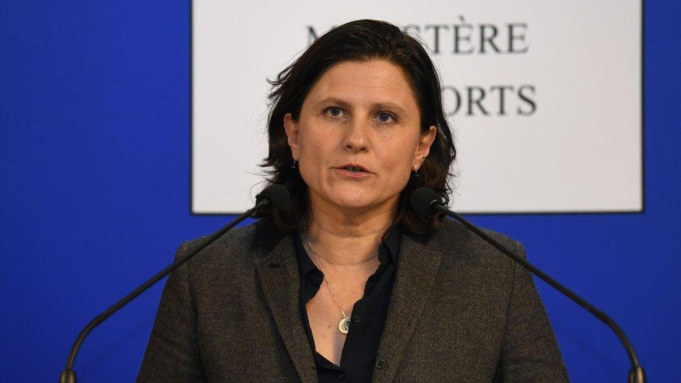 French Sports Minister Roxana Maracineanu