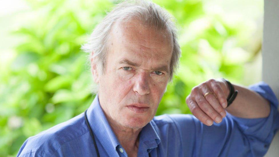 Martin Amis in Mantova, Italy, in November 2014