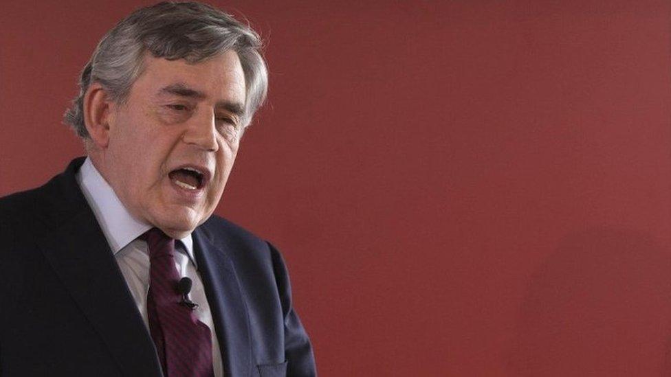 Gordon Brown