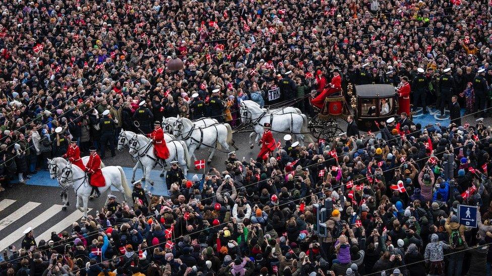 Crowds in Copenhagen