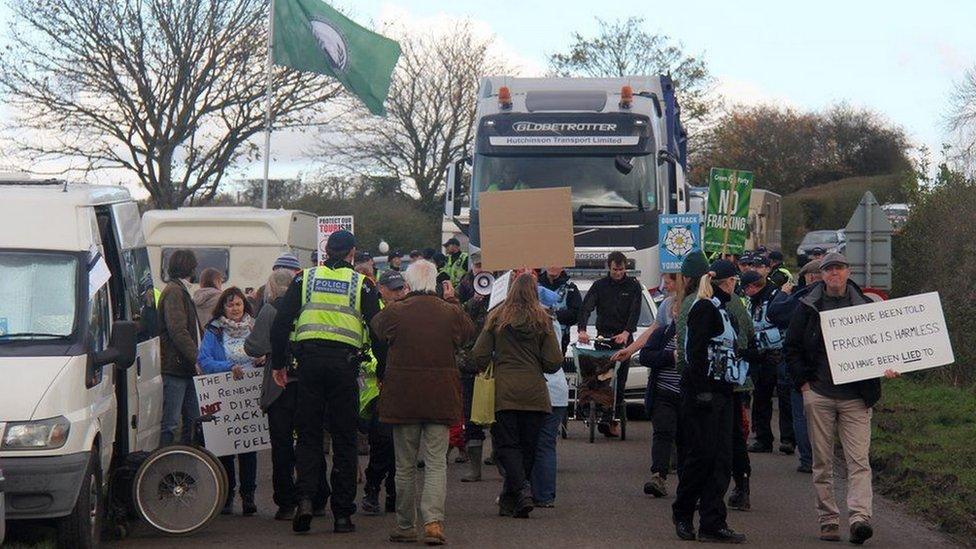 Kirby Misperton protest