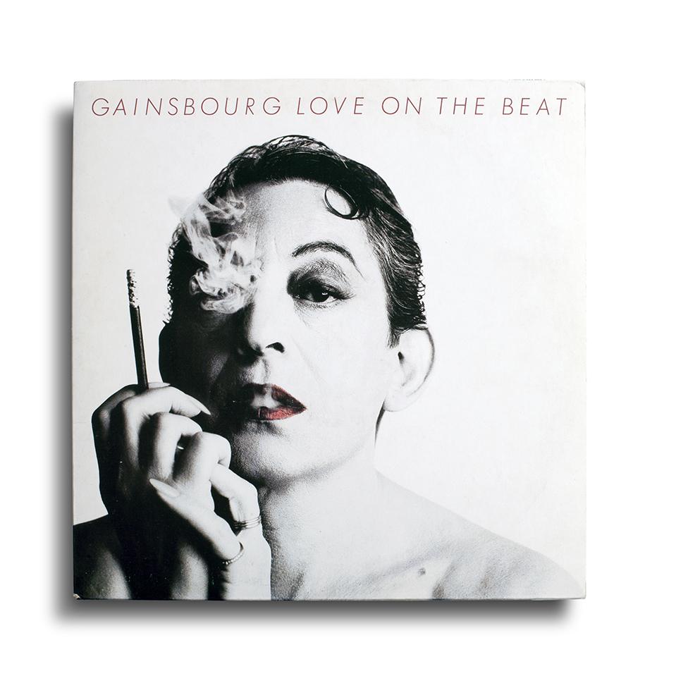 The cover of Serge Gainsbourg's 1984 album Love on the Beat