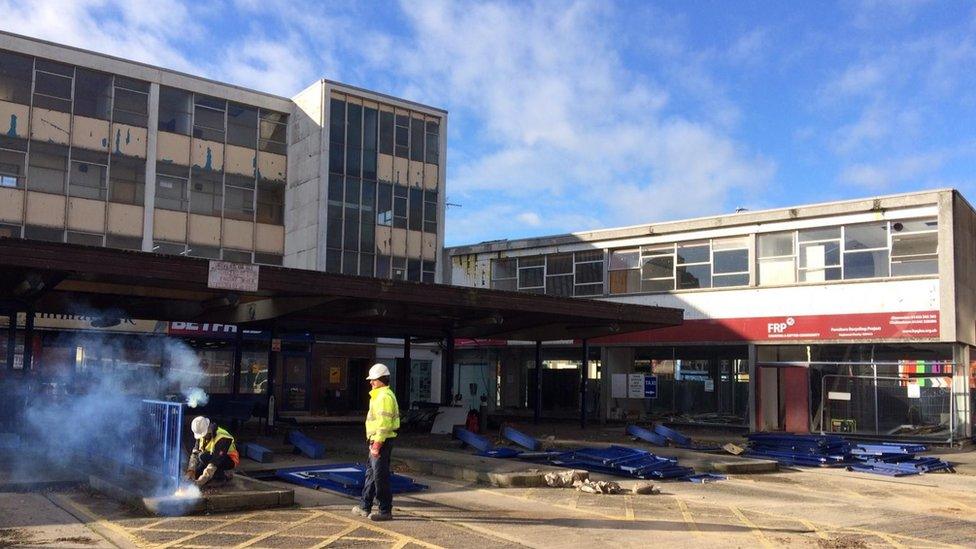 Gloucester's old bus station