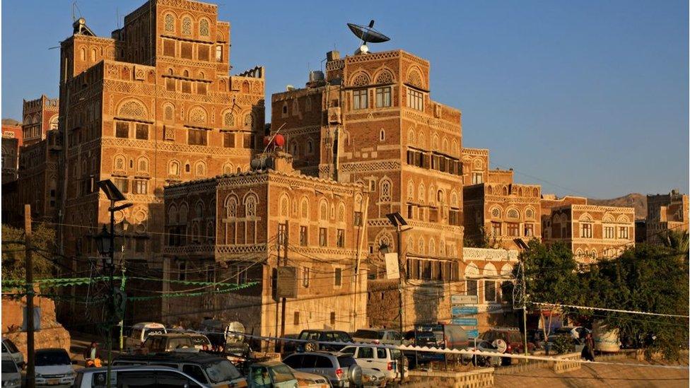 Buildings in Sanaa