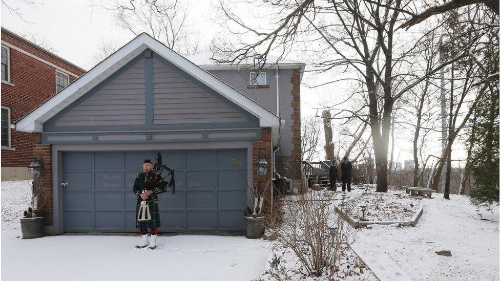 the home where the bodies were discovered