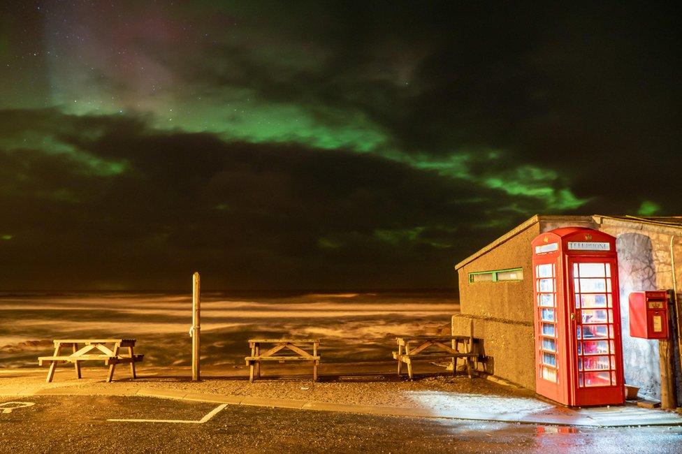 Northern Lights in Pennan