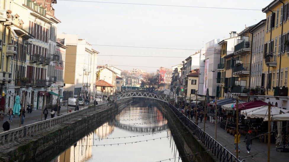 Navigli in Milan