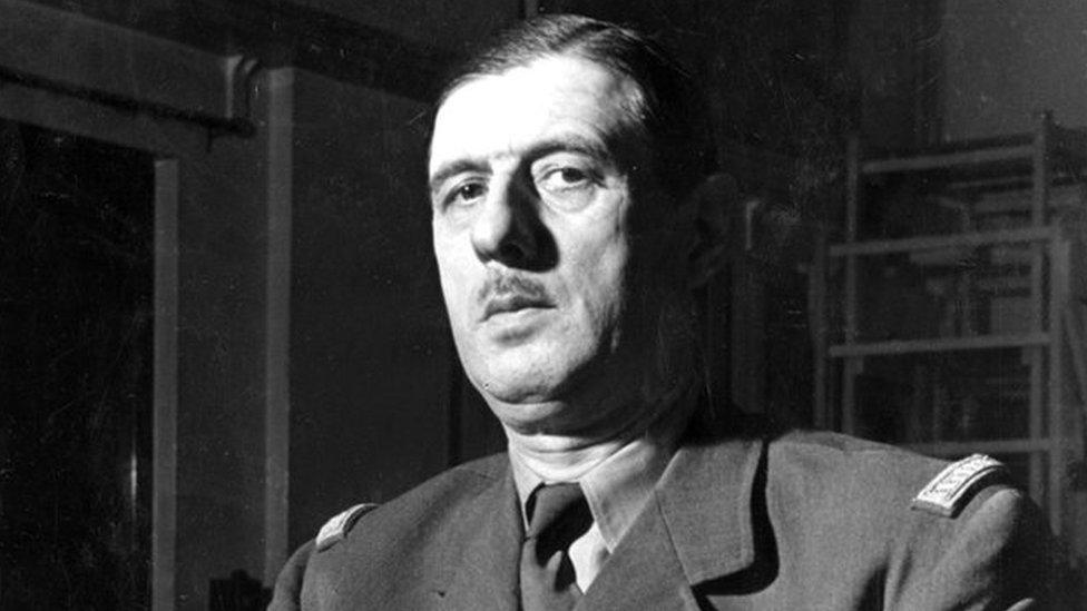 De Gaulle at the BBC in 1941